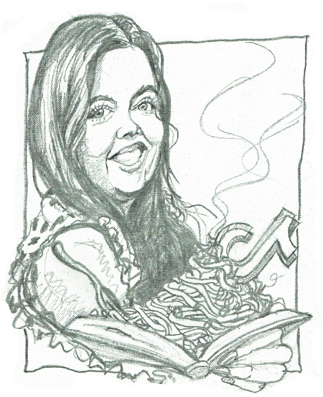 Isobel Colman - caricature