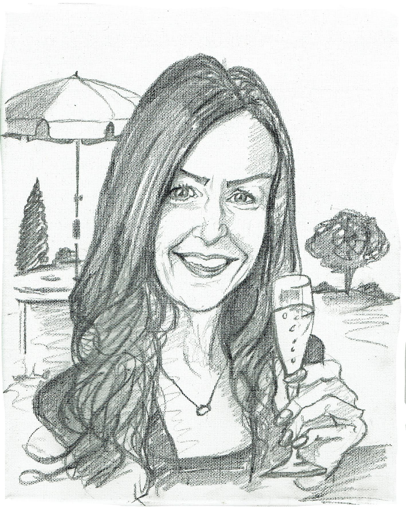 Jo Marsden-Strong - caricature
